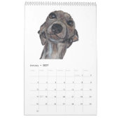 HAUPTSÄCHLICH GREYHOUNDS! KALENDER (Jan 2027)