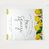 Hauptsächlicher Hintergrund des Brautparty-Fotos v Wandteppich (Vorderseite (Horizontal))