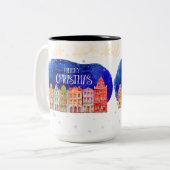 Hauptsaison/Weihnachts-Tasse Zweifarbige Tasse (Vorderseite Links)