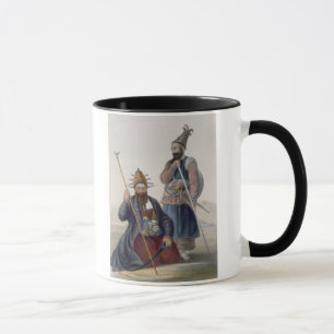 Hauptscharfrichter und Assistent der Seine Tasse