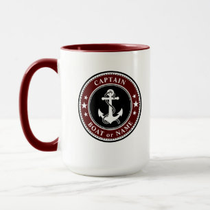 Hauptschiff des Ankerschiffs oder Name Large 2 Sid Tasse