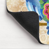 Hauptschlüssel-Eule Mousepad (Ecke)