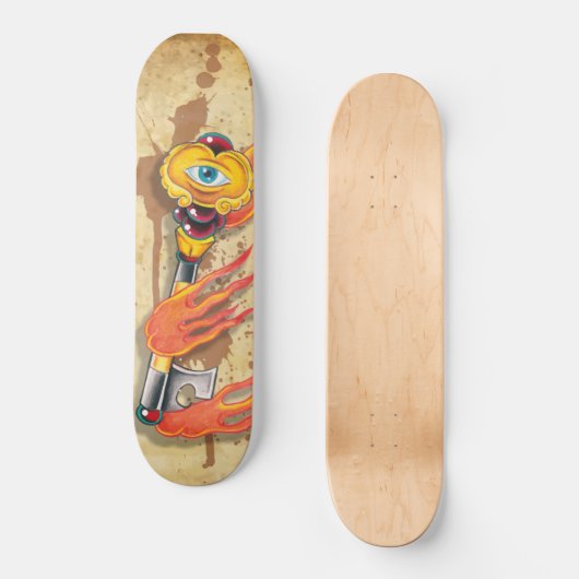 Hauptschlüssel Skateboard (Vorderseite)