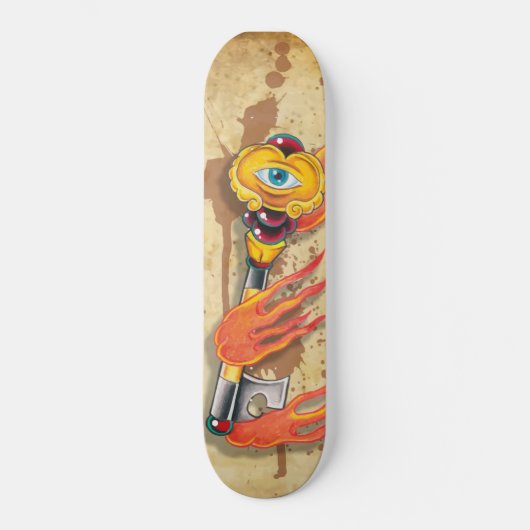 Hauptschlüssel Skateboard (Vorderseite)