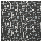 Hauptschlüssel und Verschlüsse Stoff (Muster)