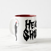 Hauptschuß! - Tasse (Vorderseite Links)