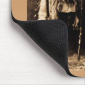 Hauptsitting Bull und Buffalo Bill 1895 Mousepad (Ecke)