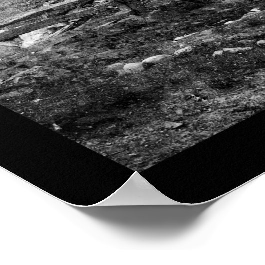 Hauptsitz der Gewerkschaft in Gettysburg 1863 Poster (Ecke)