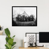 Hauptsitz der Post in Falmouth, VA 1863 Poster (Heimbüro)