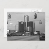 Hauptsitz von General Motors Postkarte (Vorne/Hinten)