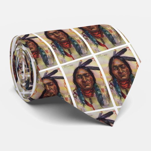 Hauptsitzender Bull Krawatte (Gerollt)