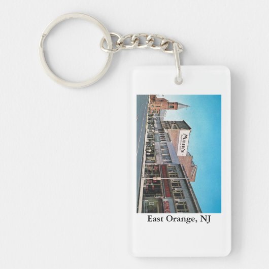 Hauptst., Ostorange NJ Vintag Schlüsselanhänger (Vorderseite)