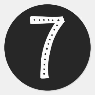 Hauptstadt 41 Personalisiert B-Day Alphabet Runder Aufkleber