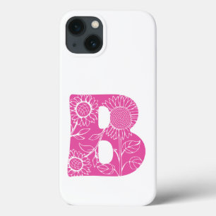 Hauptstadt B florale Monogramm Case-Mate iPhone Hülle
