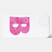 Hauptstadt B florale Monogramm Case-Mate iPhone Hülle (Rückseite (Horizontal))
