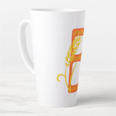 Hauptstadt B florale Monogramm Milchtasse (Linke Ecke)
