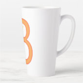 Hauptstadt B florale Monogramm Milchtasse (Rechts)