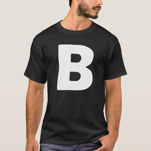 Hauptstadt B Matching Group Letters Alphabet C T-Shirt (Vorderseite)