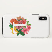 Hauptstadt Brief L floral monogramm Case-Mate iPhone Hülle (Rückseite (Horizontal))