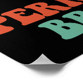 Hauptstadt Briefe und Perioden Bruh Poster (Ecke)