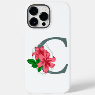 Hauptstadt Buchstabe C florale Monogramm Case-Mate iPhone 14 Pro Max Hülle