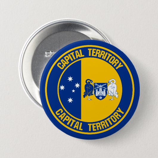 Hauptstadt Button (Vorne & Hinten)