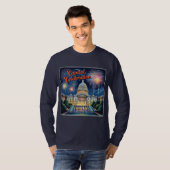 Hauptstadt Celebration Fireworks Washington D.C. T-Shirt (Vorne ganz)