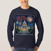 Hauptstadt Celebration Fireworks Washington D.C. T-Shirt (Vorderseite)