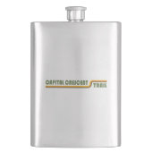 Hauptstadt Crescent Flachmann (Vorderseite)