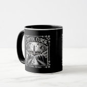 Hauptstadt Curse Ottawa Halloween Gothic Skyline Tasse (Vorderseite Links)