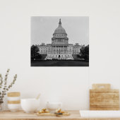 Hauptstadt der Staaten Poster (Küche)