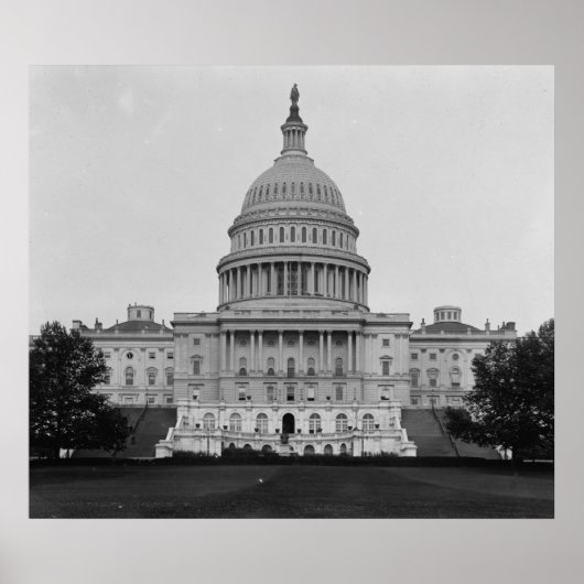 Hauptstadt der Staaten Poster (Vorne)