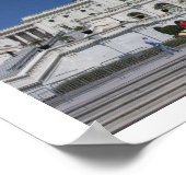 Hauptstadt der Staaten Poster (Ecke)