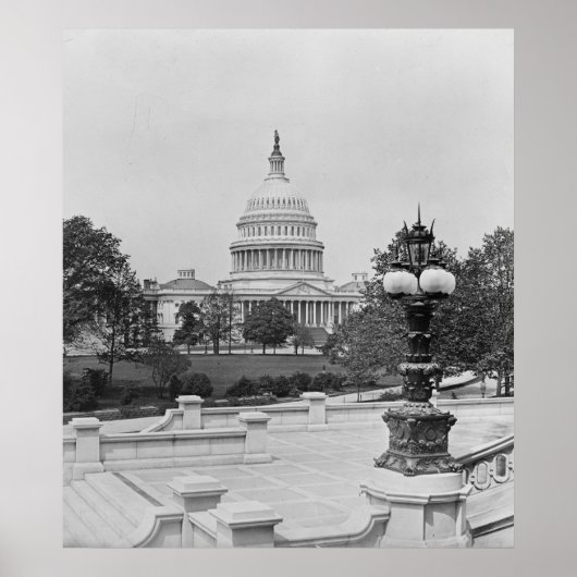 Hauptstadt der Staaten Poster (Vorne)