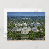 Hauptstadt der Staaten Postkarte (Vorne/Hinten)