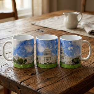Hauptstadt der Vereinten Staaten in Washington D.C Kaffeetasse