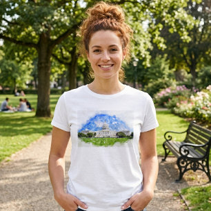 Hauptstadt der Vereinten Staaten in Washington D.C T-Shirt