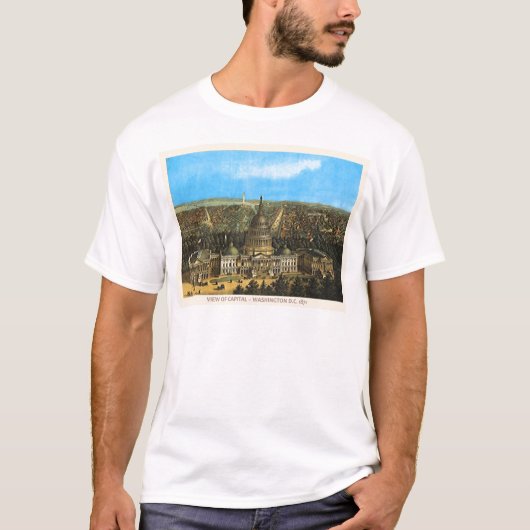 Hauptstadt der Vintagen Staaten T-Shirt (Vorderseite)