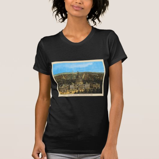 Hauptstadt der Vintagen Staaten T-Shirt (Vorderseite)