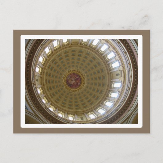 Hauptstadt Dome - Madison Postkarte (Vorderseite)
