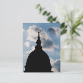 Hauptstadt Dome Topeka Kansas Postkarte (Stehend Vorderseite)