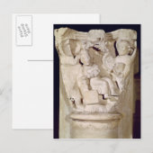 Hauptstadt eines Reliefs Postkarte (Vorne/Hinten)