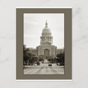 Hauptstadt Gebäude, Austin, TX Postkarte