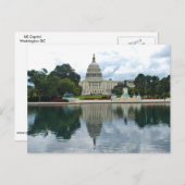 Hauptstadt Gebäude der Staaten Postkarte (Vorne/Hinten)