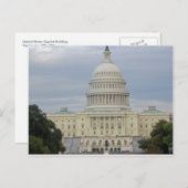 Hauptstadt Gebäude der Staaten Postkarte (Vorne/Hinten)