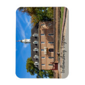 Hauptstadt Gebäude in Kolonial-Williamsburg Magnet (Vertikal)