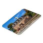 Hauptstadt Gebäude in Kolonial-Williamsburg Magnet (Linke Seite)