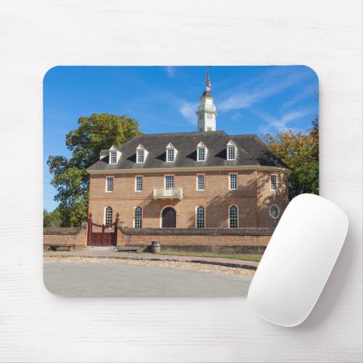 Hauptstadt Gebäude in Kolonial-Williamsburg Mousepad (Mit Mouse)