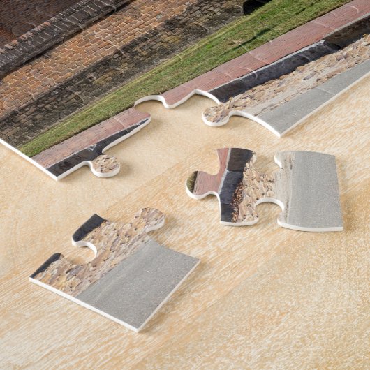 Hauptstadt Gebäude in Kolonial-Williamsburg Puzzle (Seite)