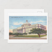 Hauptstadt Gebäude in San Juan, Puerto Rico, Vinta Postkarte (Vorne/Hinten)